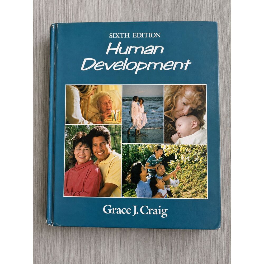Human Development Hardcover Textbook 5th Edition Grace Craig Lifespan Psychology